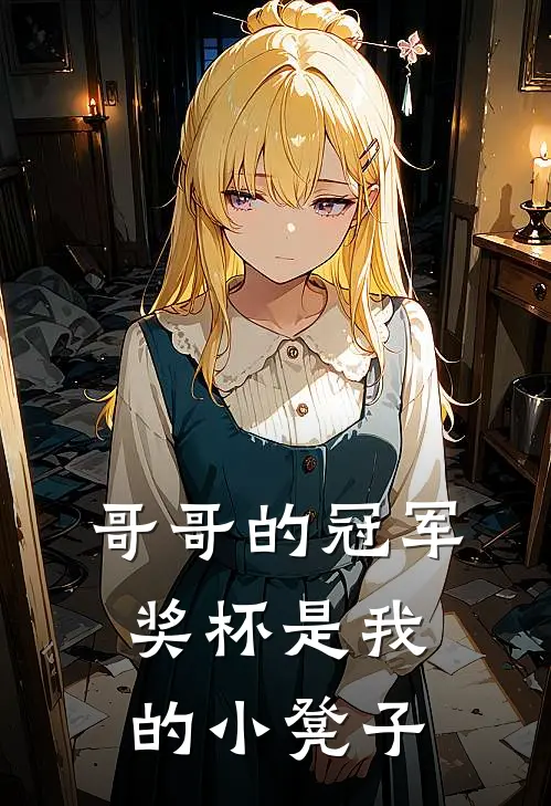 哥哥的冠军奖杯是我的小凳子