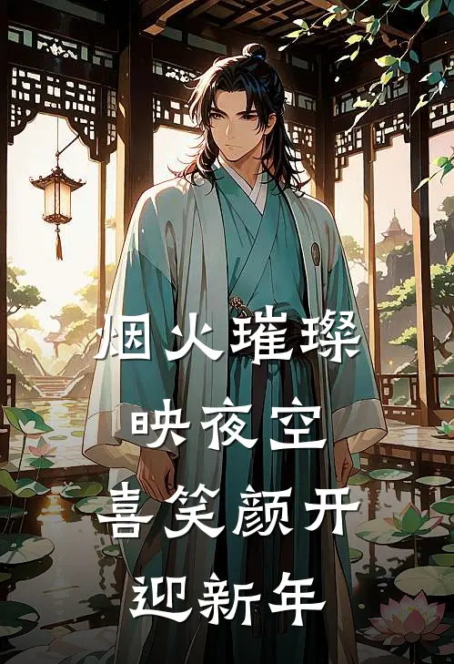 烟火璀璨映夜空,喜笑颜开迎新年