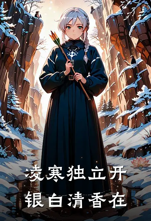 凌寒独立开,银白清香在