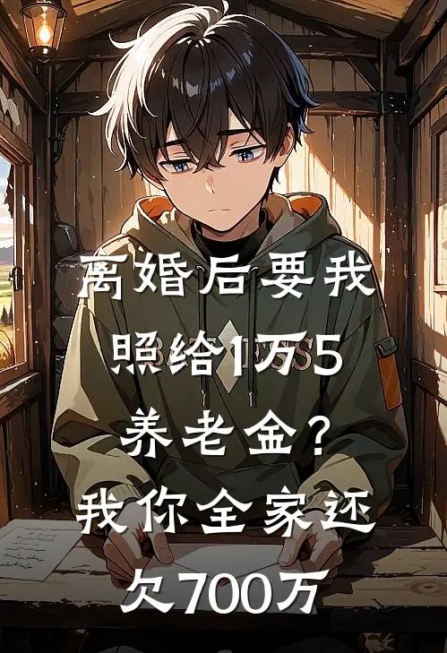 离婚后要我照给1万5养老金？我：你全家还欠700万