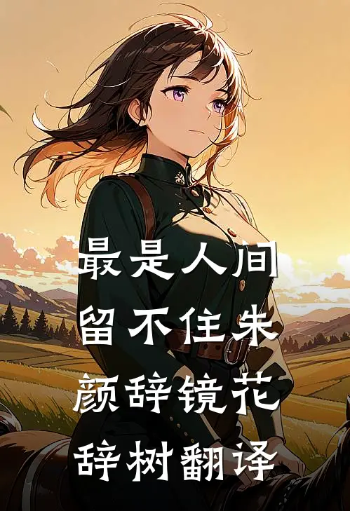 最是人间留不住朱颜辞镜花辞树翻译